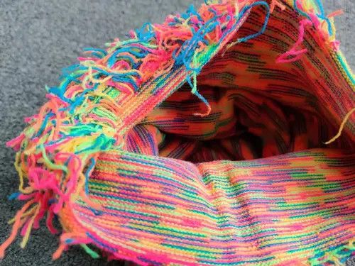 Other Multicolor Distressed Yarn Knitted Balaclava Ski Mask Size ONE SIZE - 3 Thumbnail