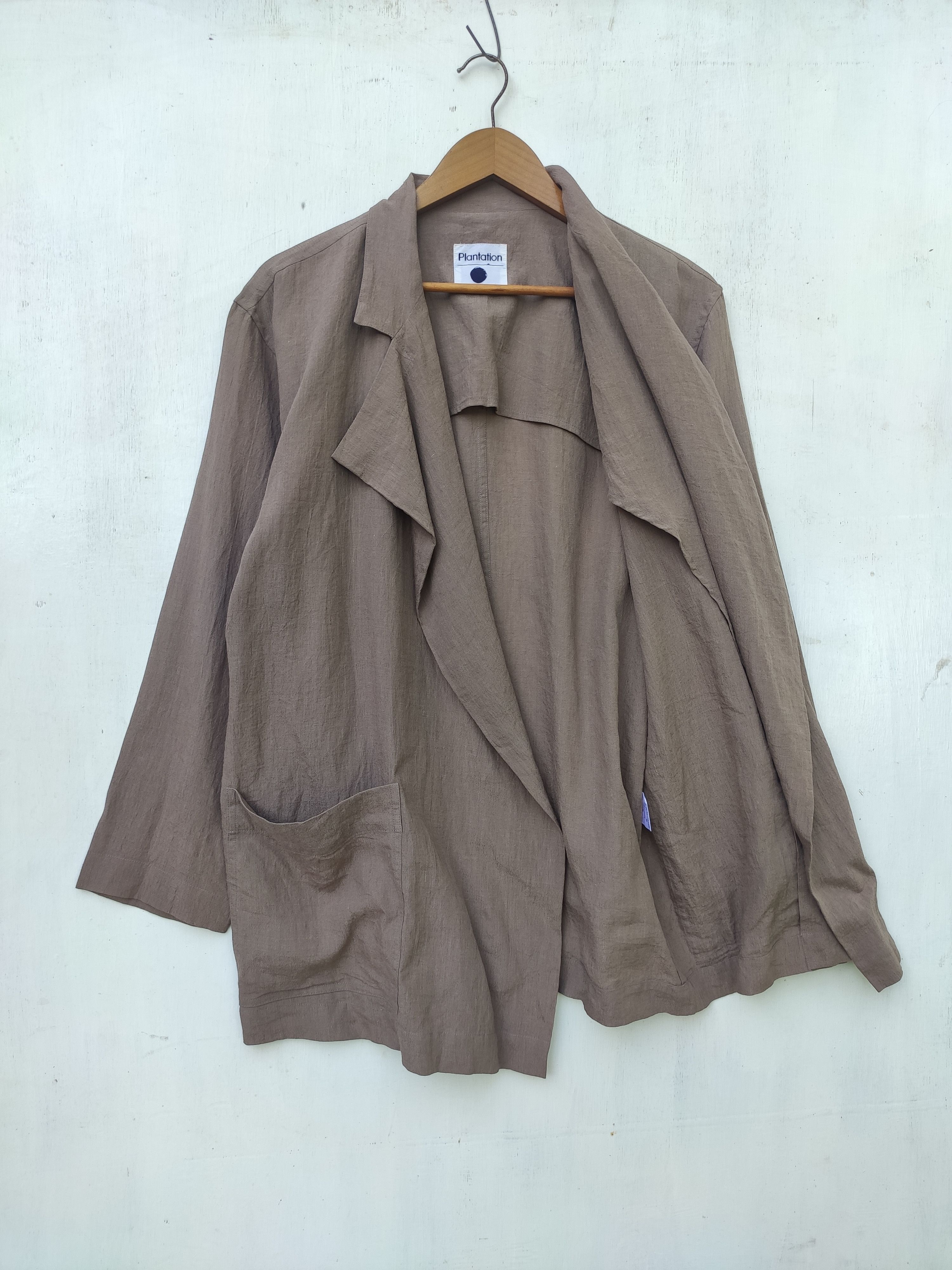 Issey Miyake 🔥 Archives 🔥Plantation by Issey Miyake kimono jacket linen Size US M / EU 48-50 / 2 - 9 Thumbnail
