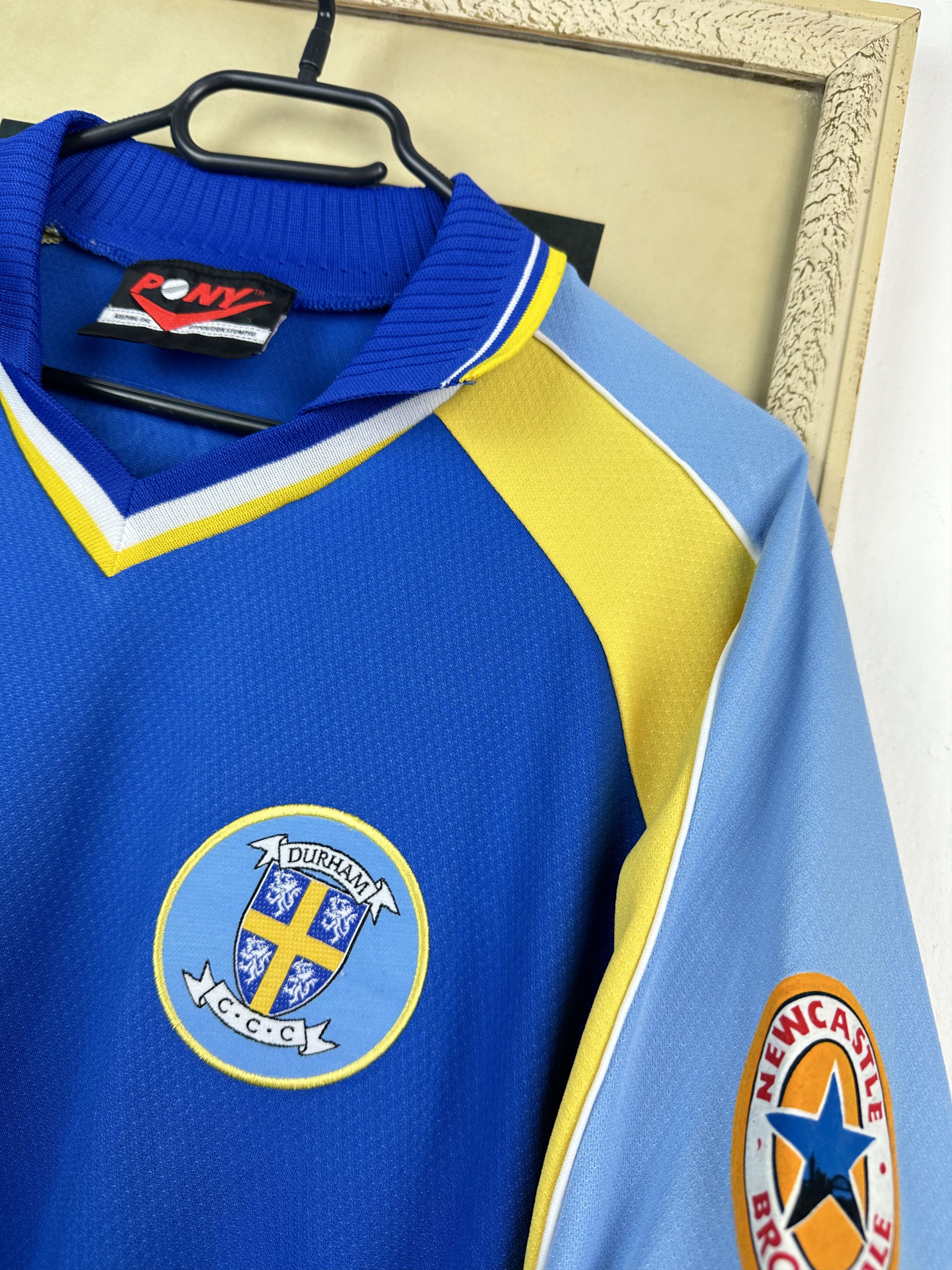 PONY × Vintage Vintage Durham County Cricket Club Shirt Jersey Rare Pony Size US M / EU 48-50 / 2 - 3 Thumbnail