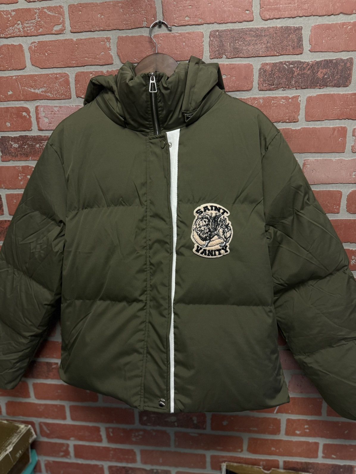 Saint Vanity Saint Vanity Green Puffer Jacket (Exlusive) Size L Size US L / EU 52-54 / 3 - 6 Thumbnail