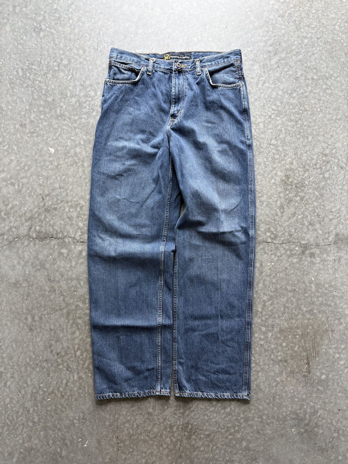 Nautica Vintage Y2K Nautica Carpenter Jeans Baggy Fit 34x34 Size US 34 / EU 50 - 5 Thumbnail