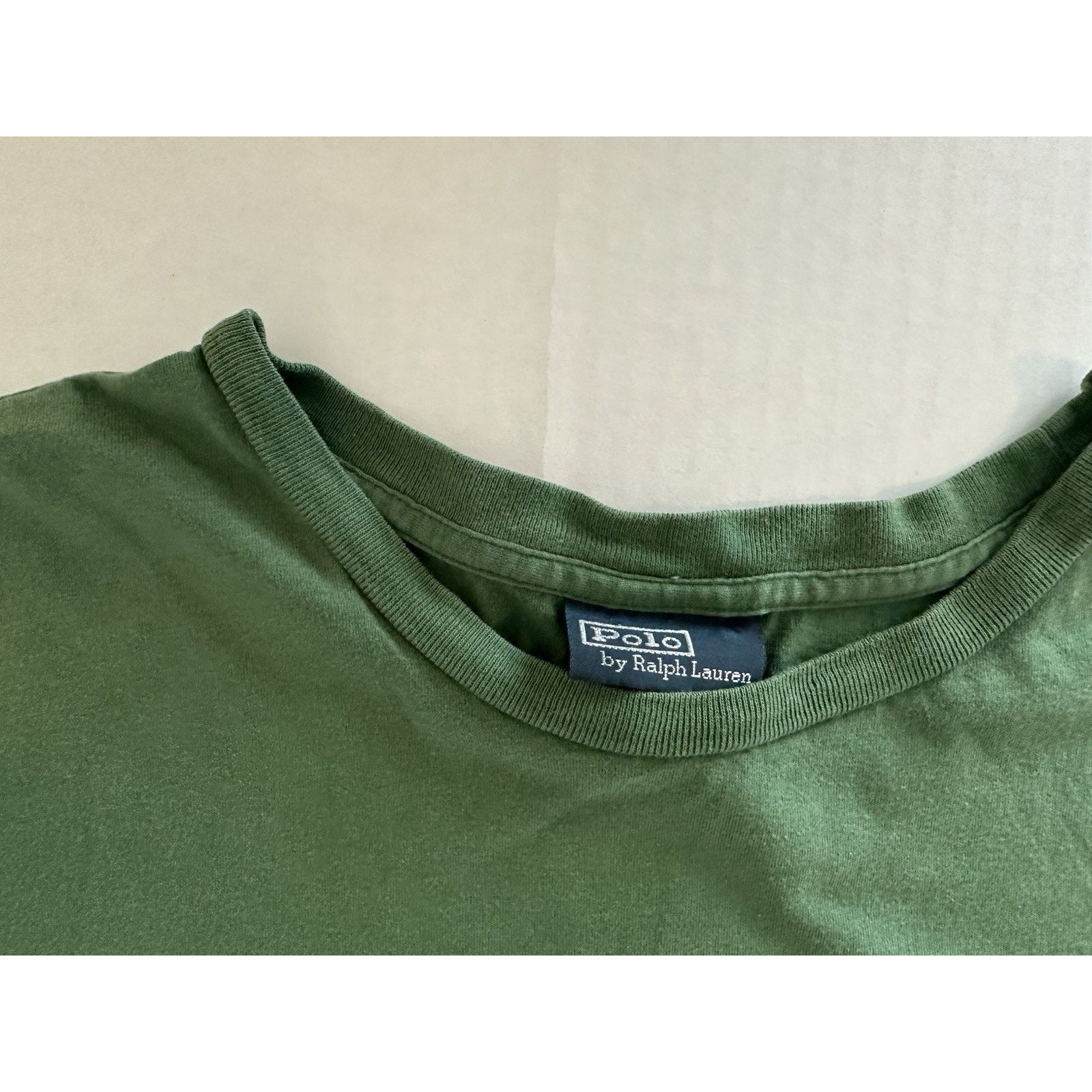Polo Ralph Lauren Polo Ralph Lauren T-Shirt Green Sz L 100% Cotton Pony Preppy Size US L / EU 52-54 / 3 - 9 Thumbnail