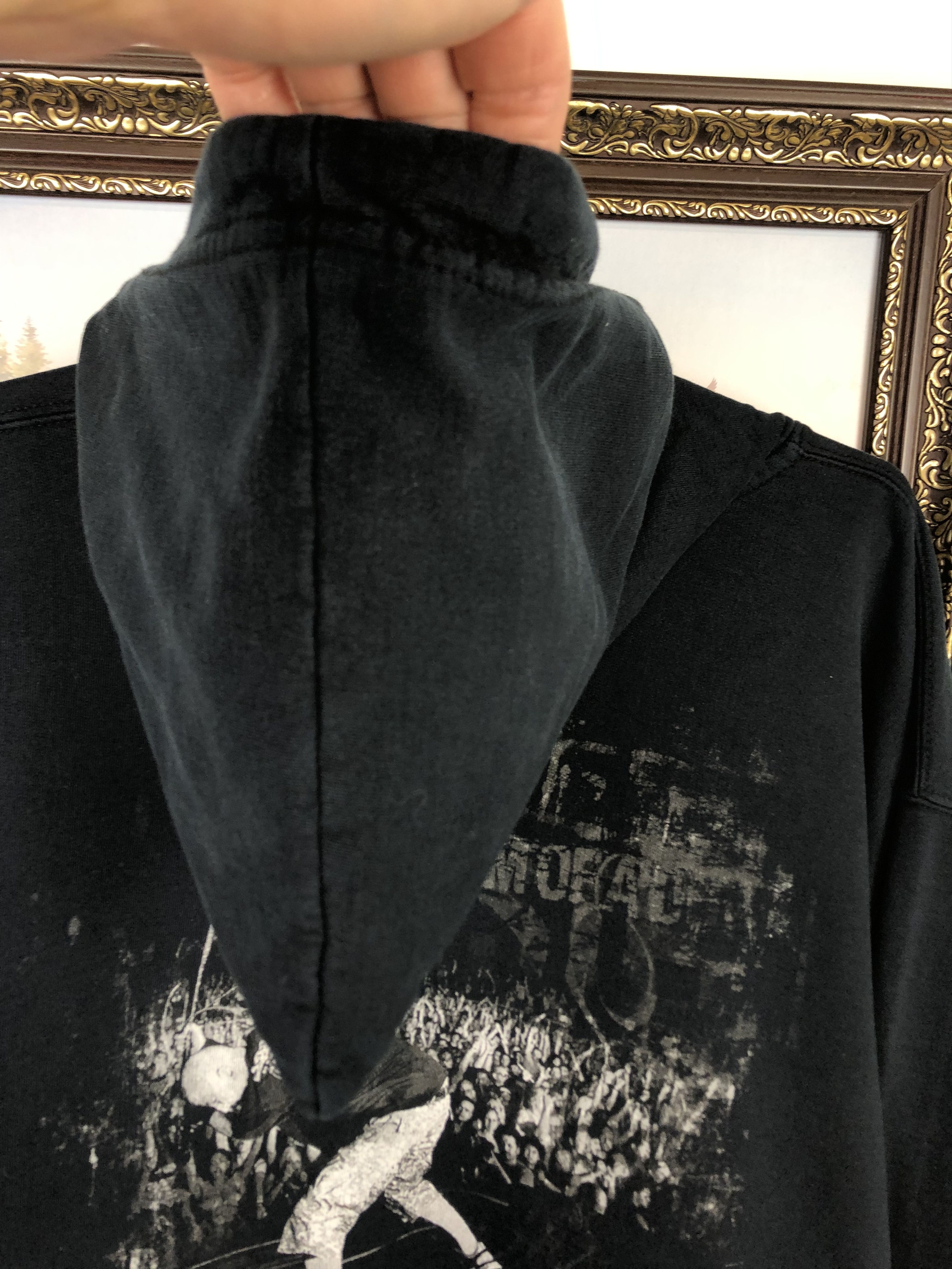 Band Tees × Vintage Vintage SOAD System Of A Down Lady Liberty Over Print Jacket Size US XL / EU 56 / 4 - 10 Thumbnail