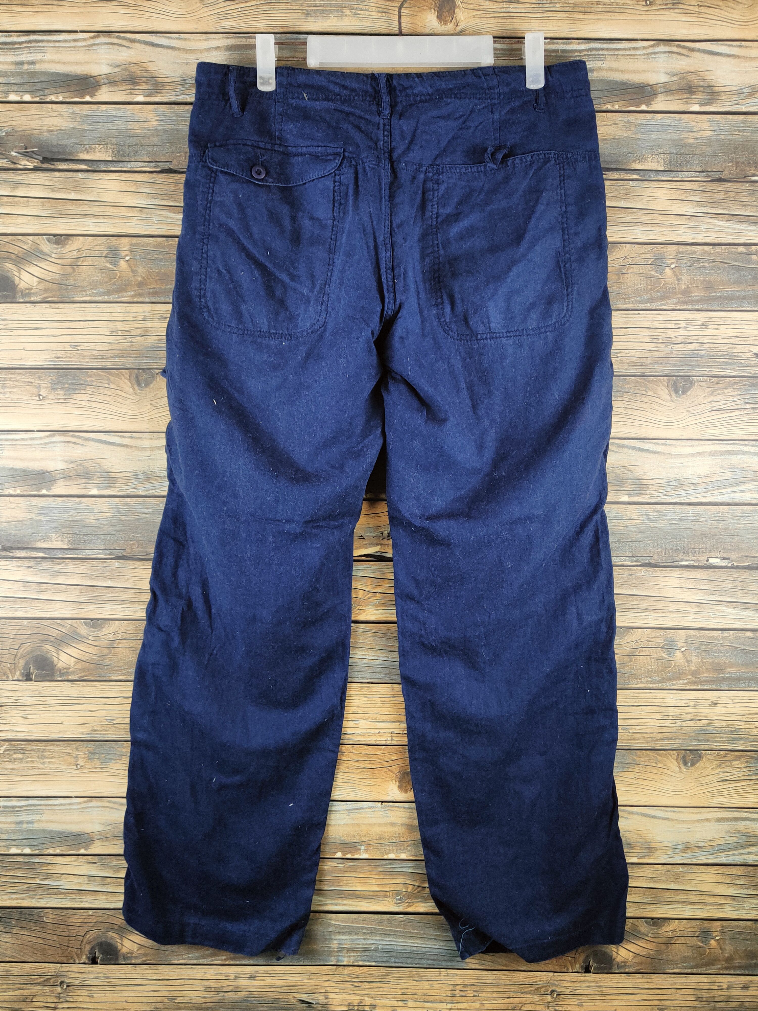 RAGEBLUE DL Rageblue Navy Multipocket Casual Pants #S2892 Size US 32 / EU 48 - 7 Thumbnail