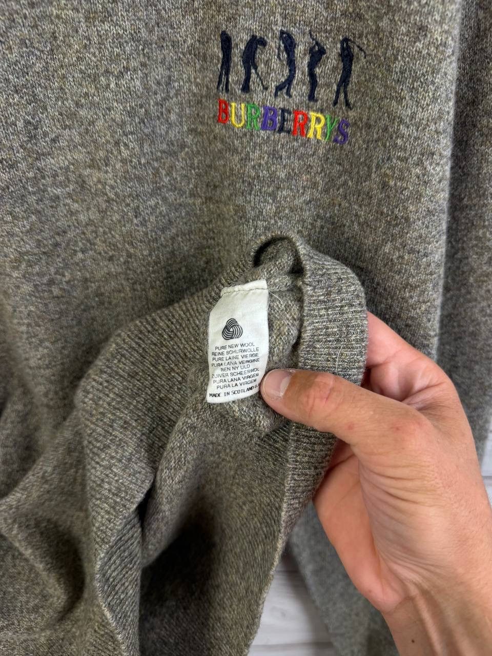 Burberry Prorsum Vintage Burberrys Sweater Knitwear Size US M / EU 48-50 / 2 - 7 Thumbnail