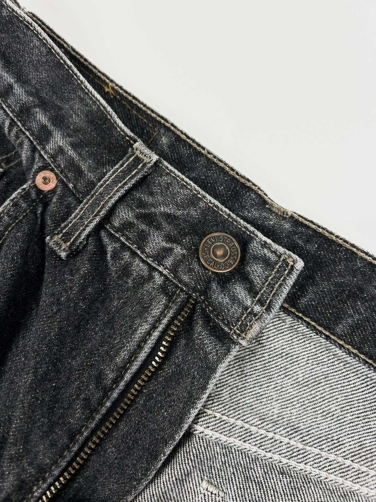 Levi's Vintage Clothing Rare Levis 616 Orange Tab Vintage Jeans Grey Denim Y2k Size US 31 - 8 Thumbnail