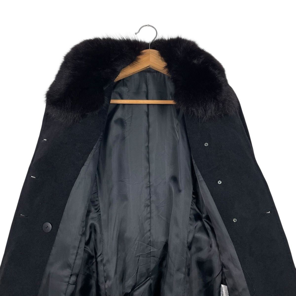 Comme Ca Ism Comme Ca Ism Black Double Breasted Women Coat Size S / US 4 / IT 40 - 13 Thumbnail