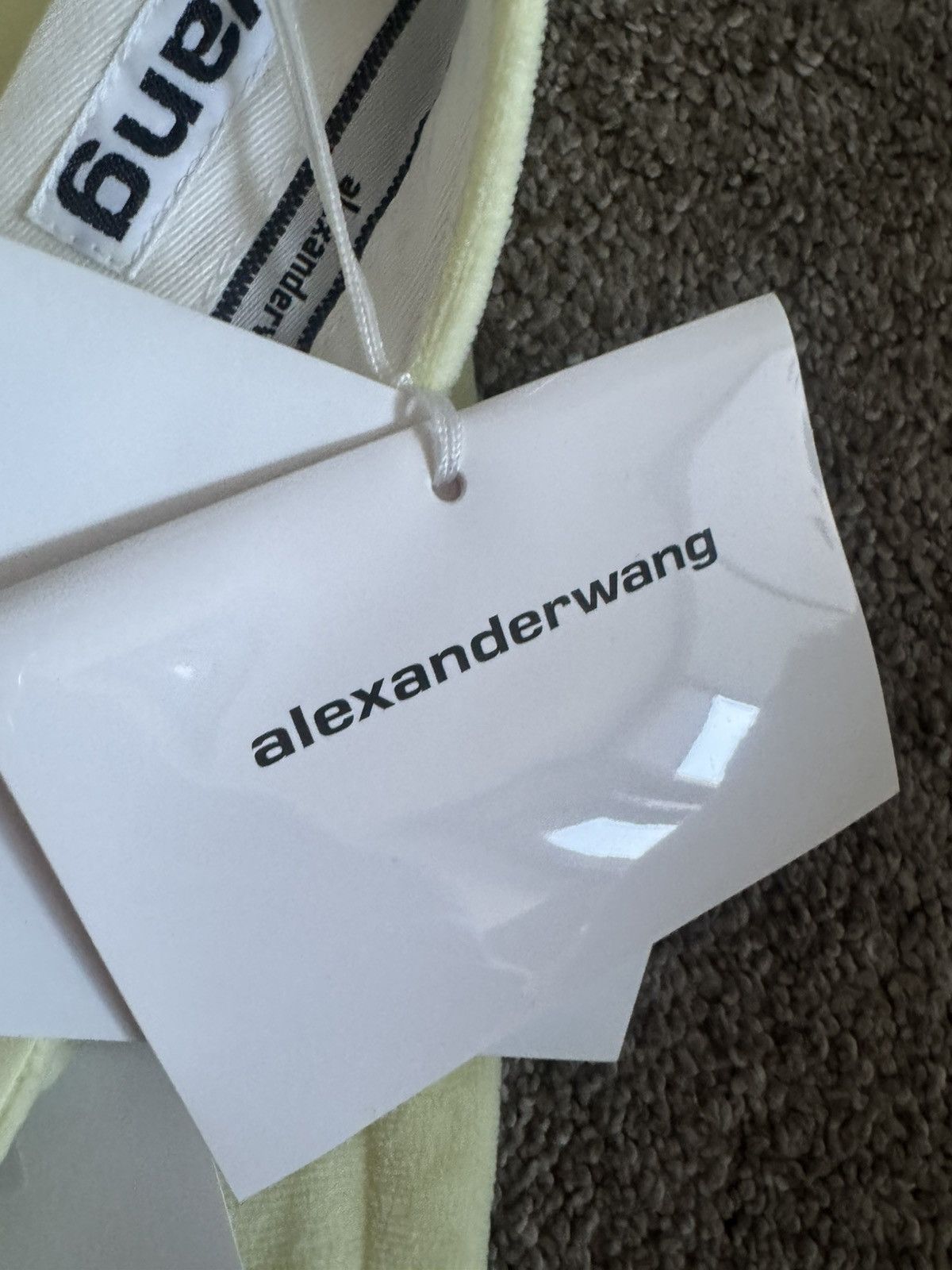 Alexander Wang Alexander Wang Bootcut Pants XS Pastel Yellow Chenille Size 25" / US 0 / IT 36 - 6 Thumbnail