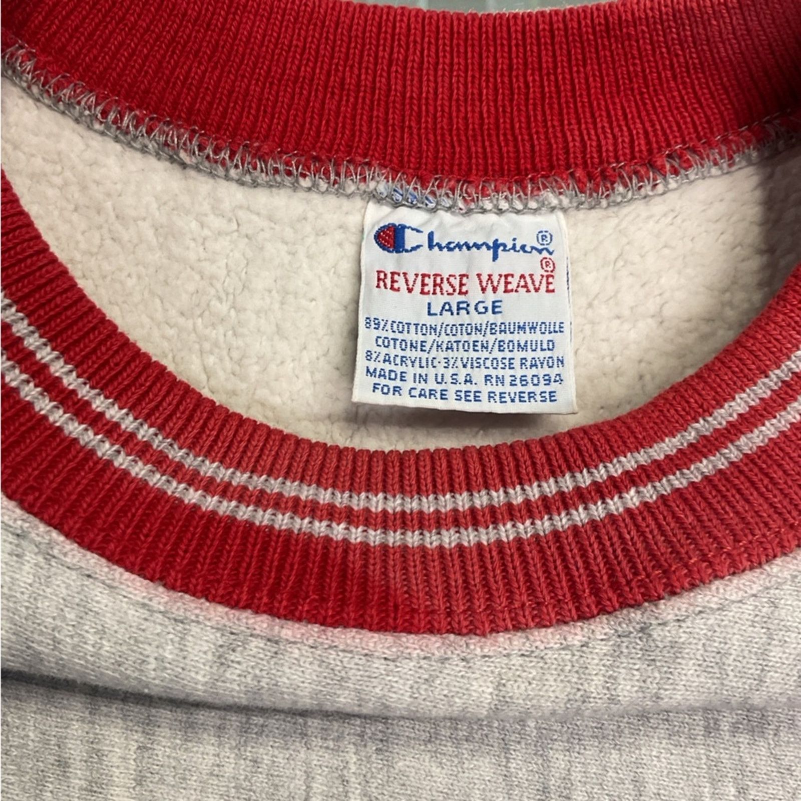 Champion Vintage 80s Champion Reverse Weave Stanford Sweater Size US L / EU 52-54 / 3 - 3 Thumbnail