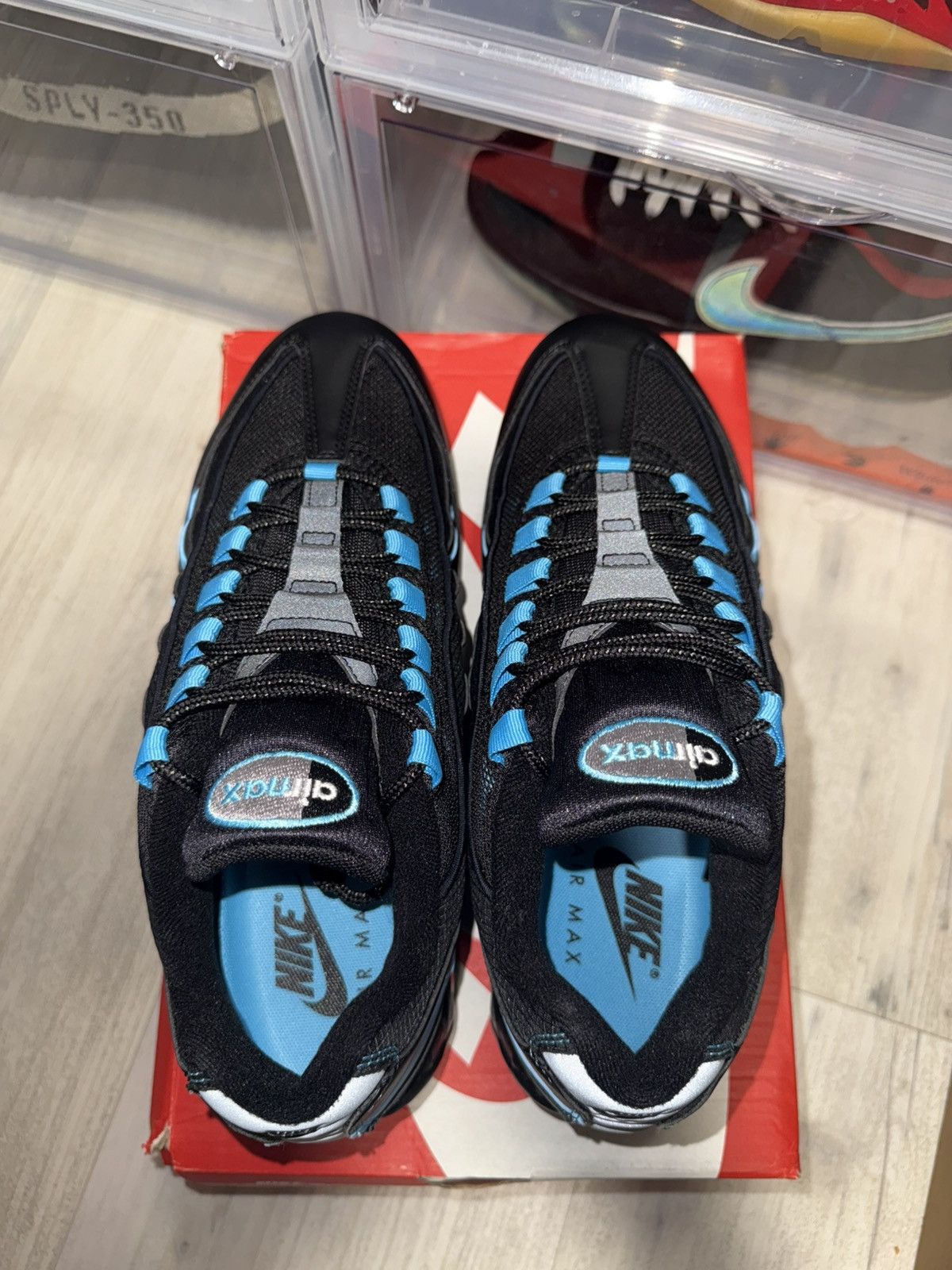 Nike Nike Air Max 95 OG Big Bubble Baltic Blue Size US 10 / EU 43 - 6 Thumbnail