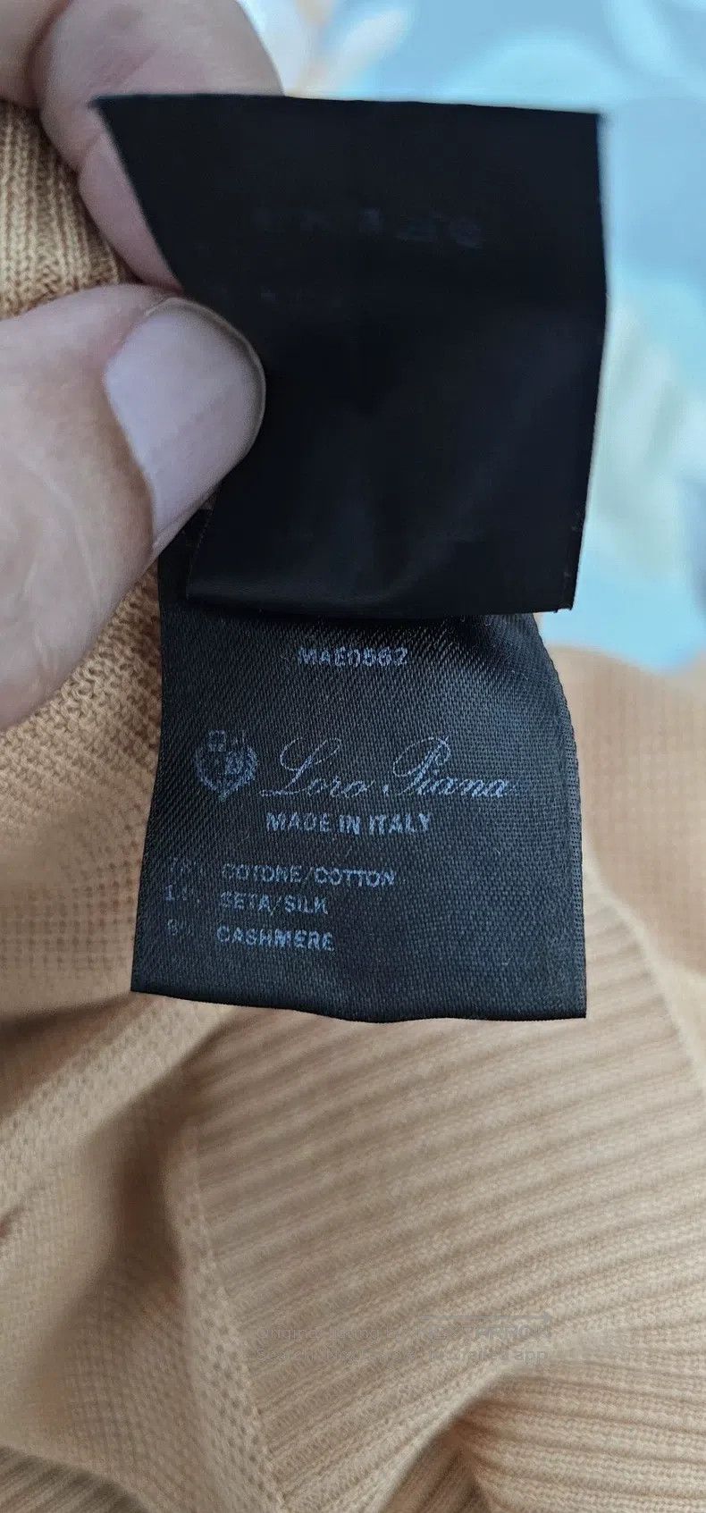 Loro Piana Loro Piana Men's long-sleeved knitted polo shirt Size US S / EU 44-46 / 1 - 8 Thumbnail