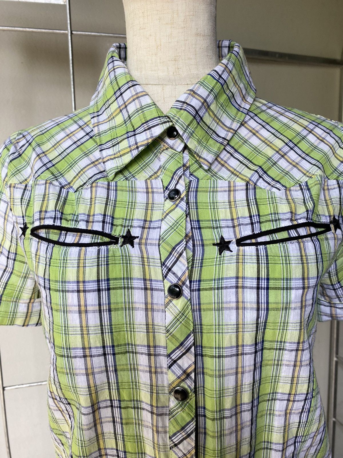 LIZ LISA LIZ LISA doll Green Short-sleeve Shirt with Tie Hem Size M / US 6-8 / IT 42-44 - 8 Thumbnail
