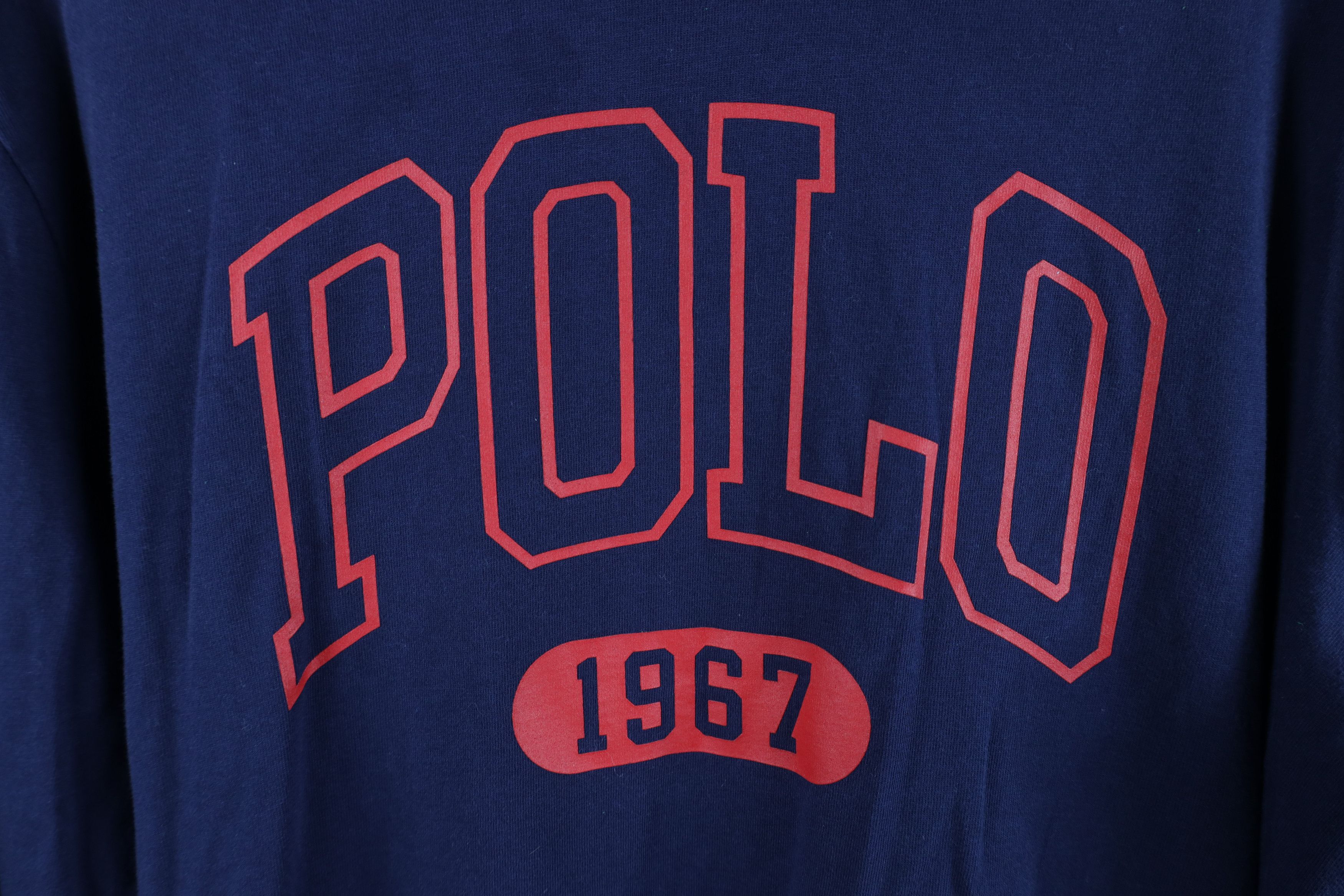 Ralph Lauren Vintage Ralph Lauren Block Letter Spell Out Hooded T-Shirt Size US M / EU 48-50 / 2 - 4 Thumbnail