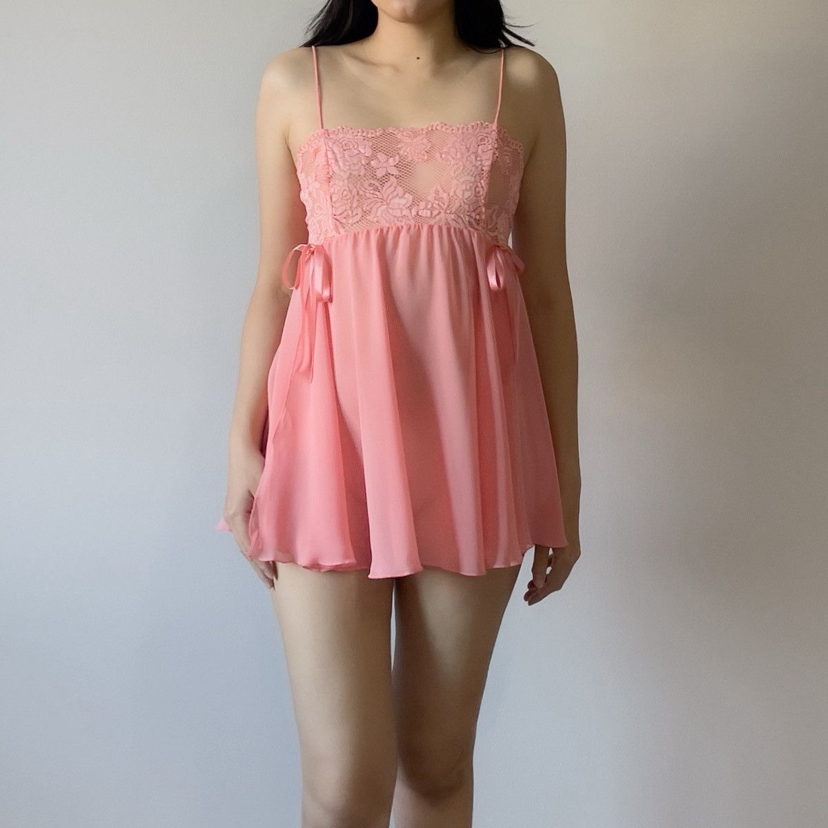 Victoria's Secret Victoria’s Secret Pink Chiffon Slip Dress (XS–S) Size S / US 4 / IT 40 - 5 Thumbnail