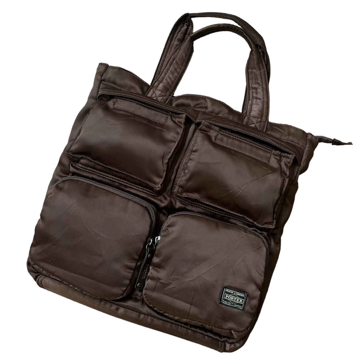 Porter Porter Multi Pocket Handle Bag Size 36 - 2 Thumbnail