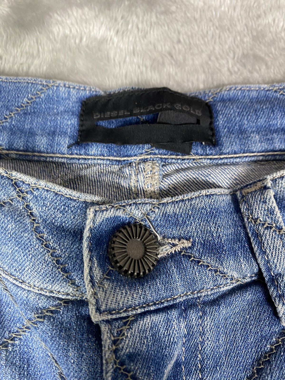 Diesel Diesel Black Gold Flared Distressed Jeans. S0122 Size 26" / US 2 / IT 38 - 7 Thumbnail