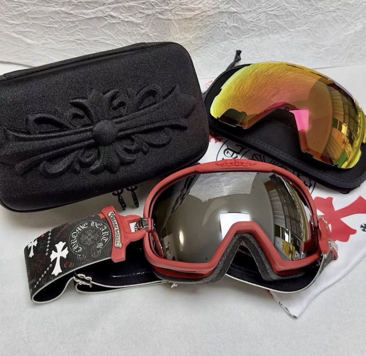 Chrome Hearts Chrome hearts snow glasses Size ONE SIZE - 1 Thumbnail