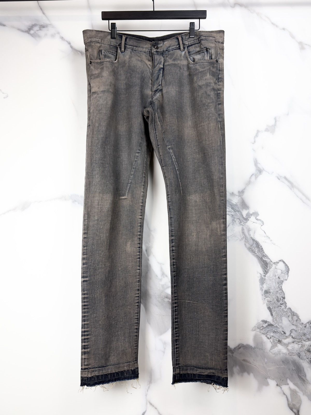 Rick Owens Rick Owens Archive DNA Dust Detroit Denim Jeans Olmar Size US 38 / EU 54 - 1 Thumbnail