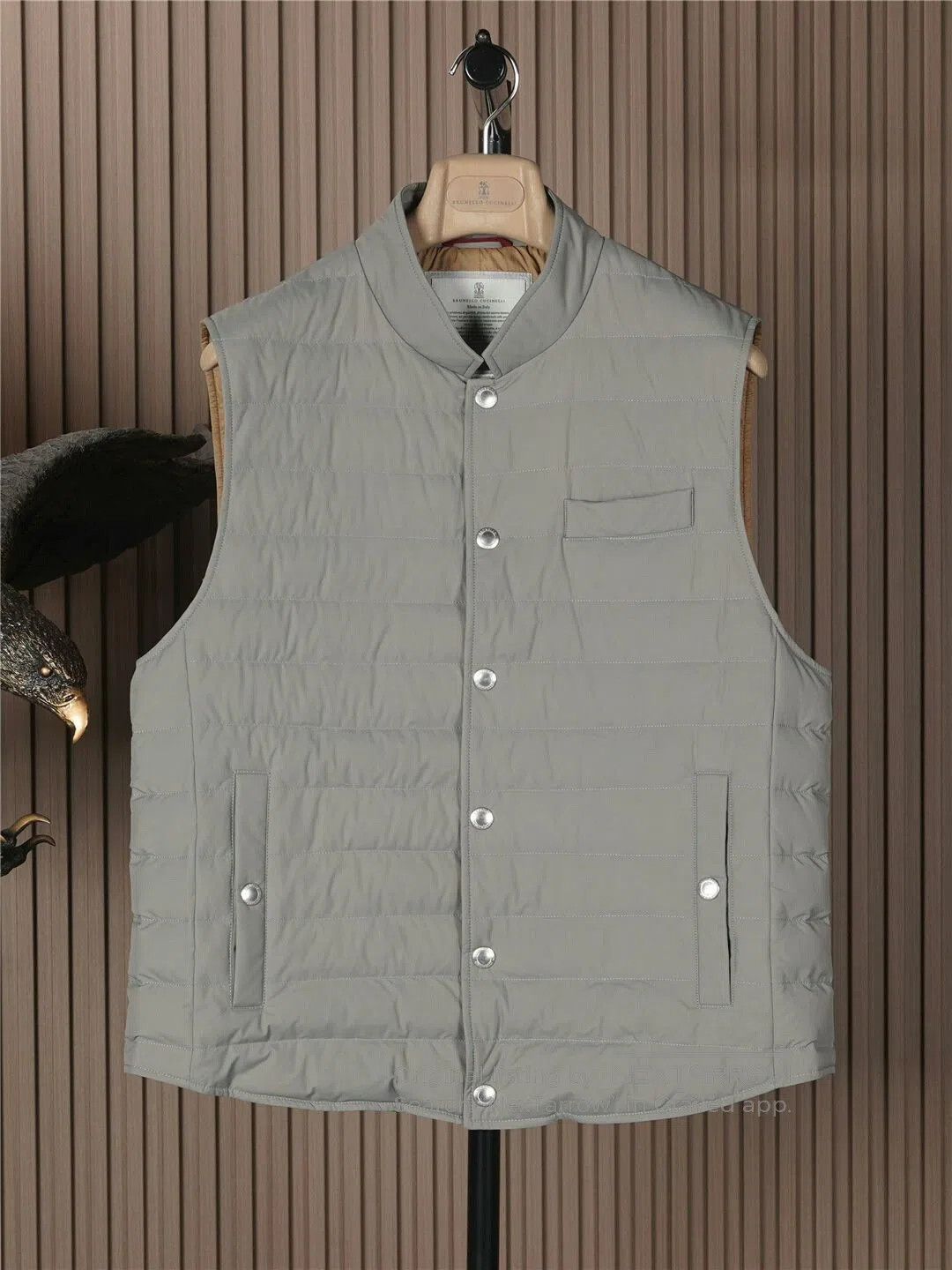 Brunello Cucinelli Brunello Cucinelli Lightweight Down Vest. Size US L / EU 52-54 / 3 - 1 Thumbnail
