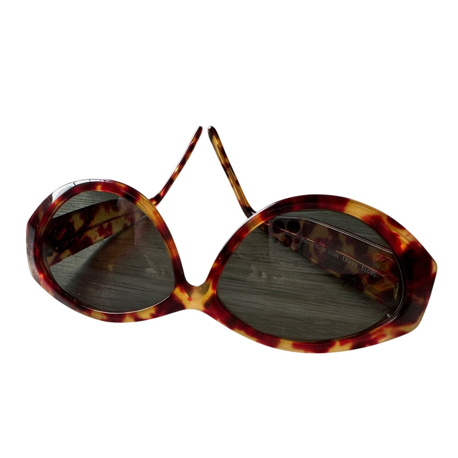 Gucci Gucci Butterfly Tortoise Shell GG 2195/S Women's Sunglasses Size ONE SIZE - 4 Thumbnail