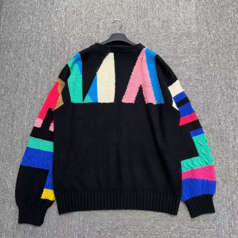 Chanel Chanel Egypt geometric pattern jacquard sweater-zp Size US L / EU 52-54 / 3 - 3 Thumbnail