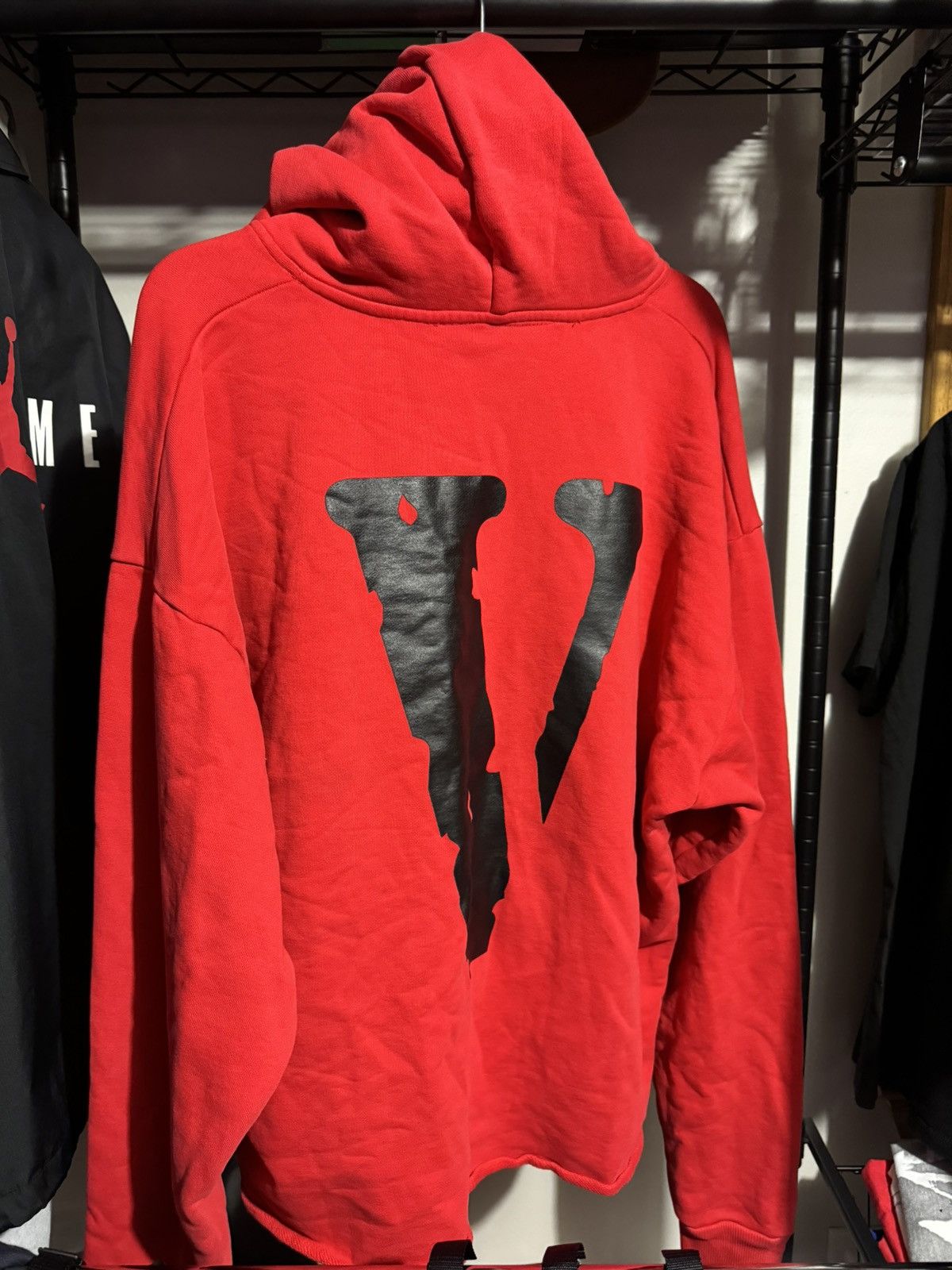 Vlone VLone Friends Hoody Red/Black XL Size US XL / EU 56 / 4 - 6 Thumbnail