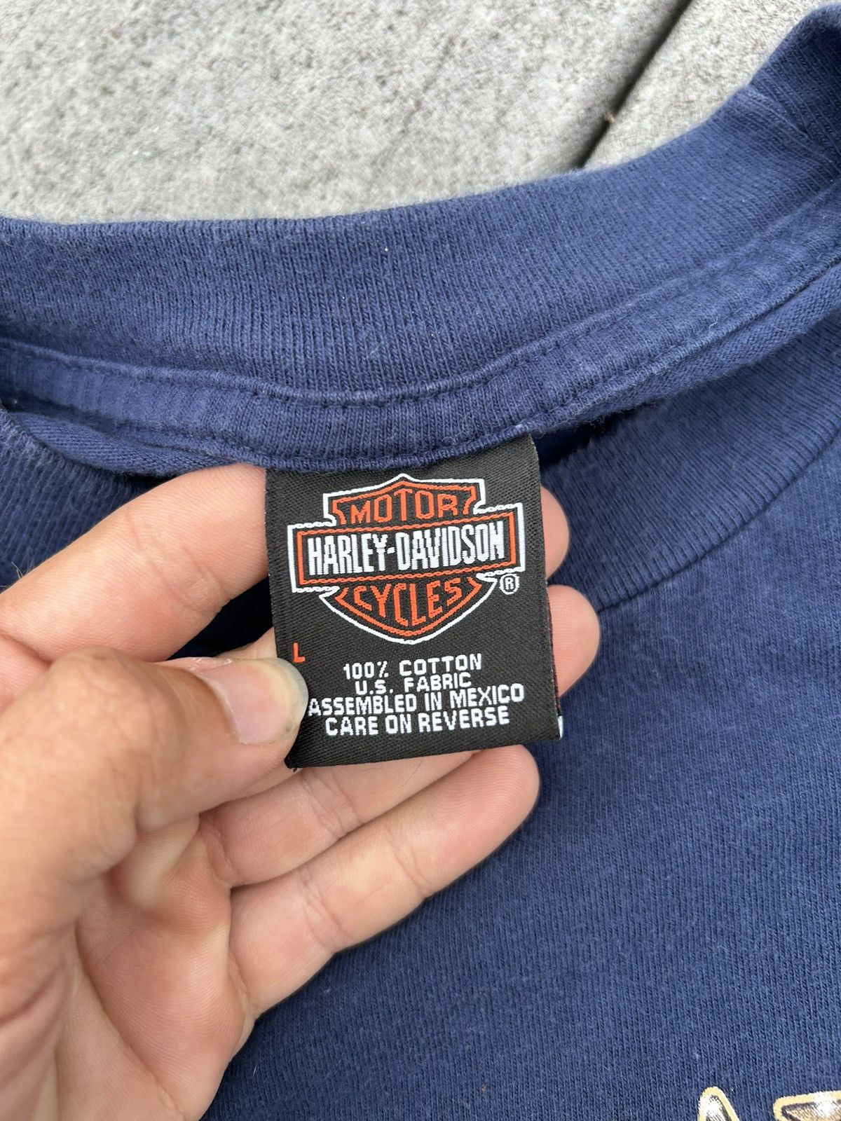 Harley Davidson × Vintage Vintage Harley Davidson shirt Size US L / EU 52-54 / 3 - 2 Thumbnail