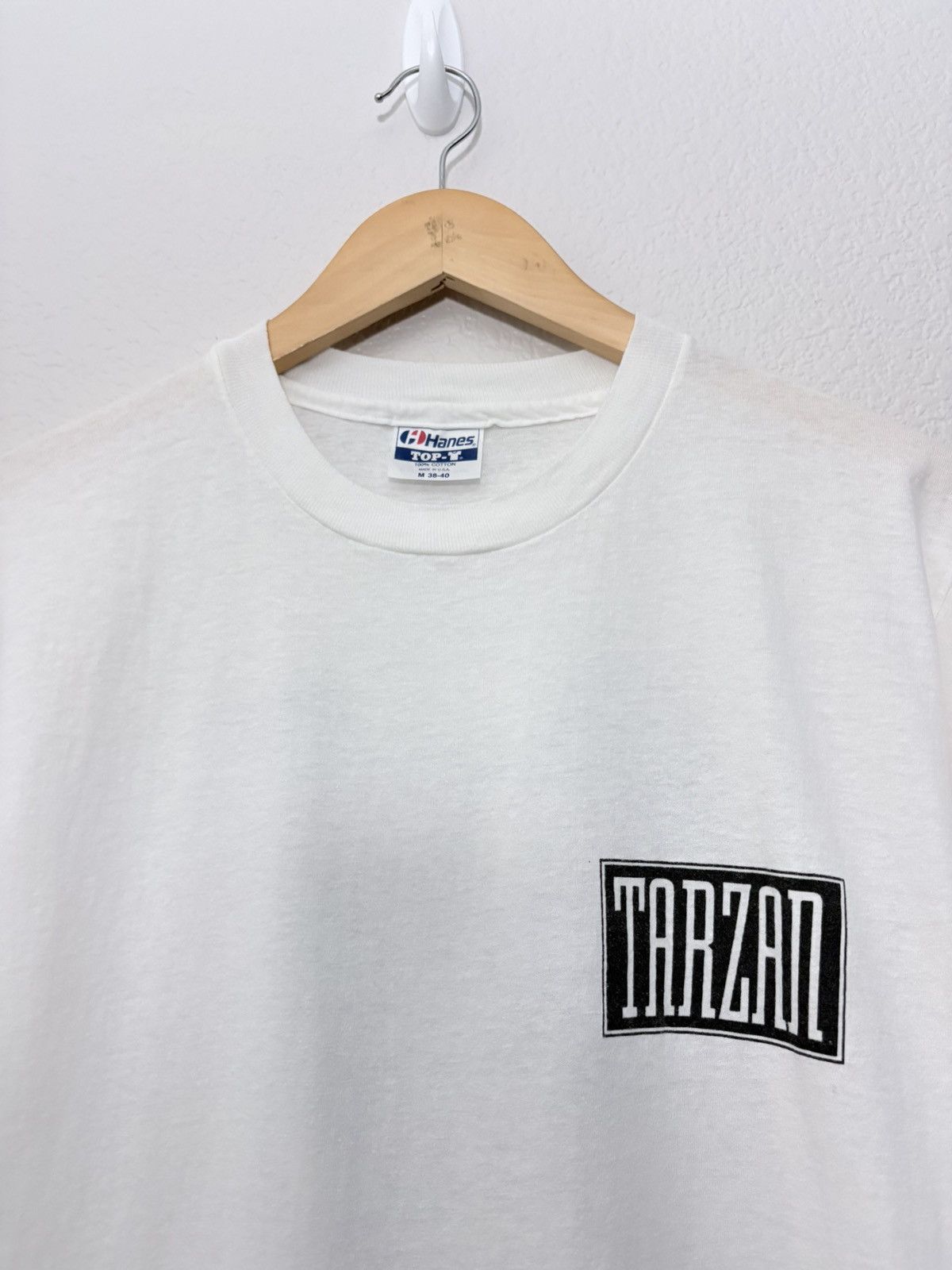 Vintage Rare Tarzan Greystoke The Legend of Tarzan Movie Promo Tee Size US M / EU 48-50 / 2 - 3 Thumbnail