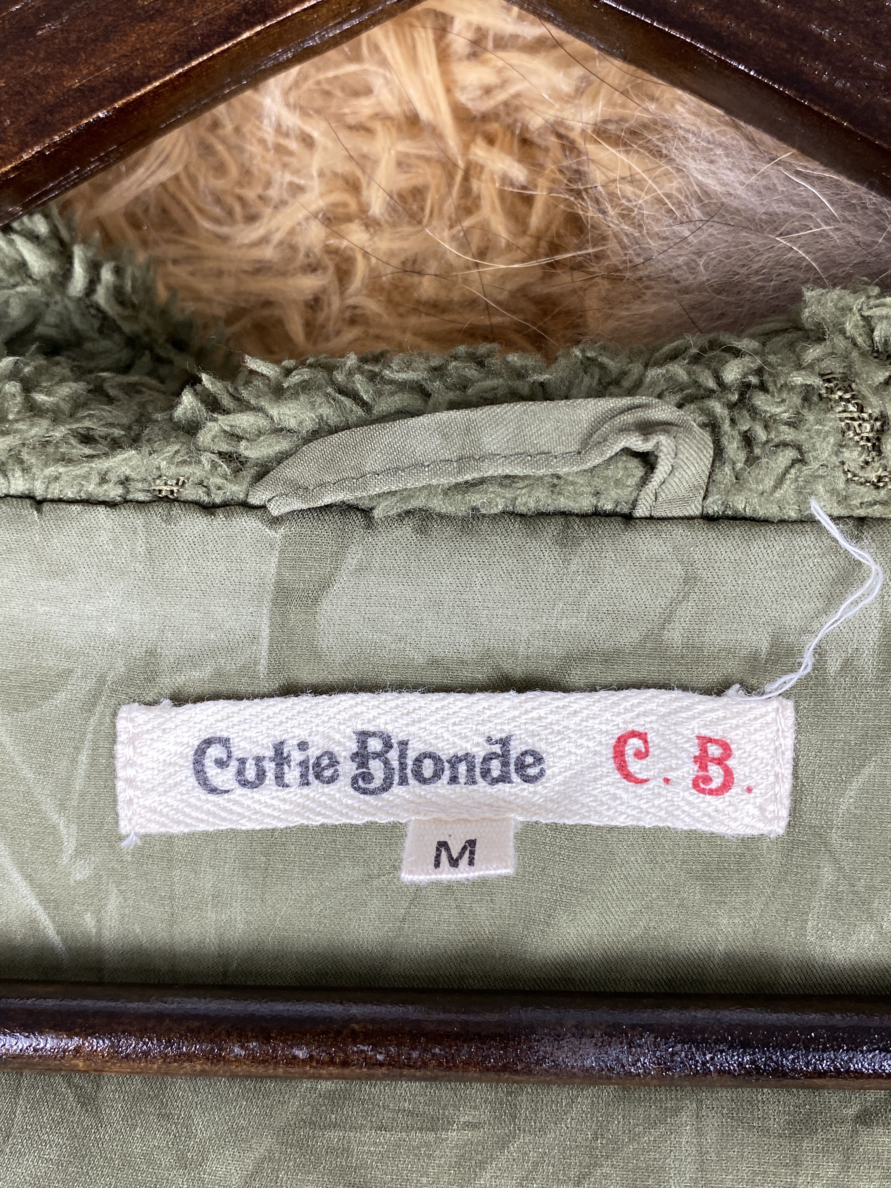 Japanese Brand Vintage Cutie Blonde Sherpa Lining Jacket Military J1840 Size US S / EU 44-46 / 1 - 9 Thumbnail