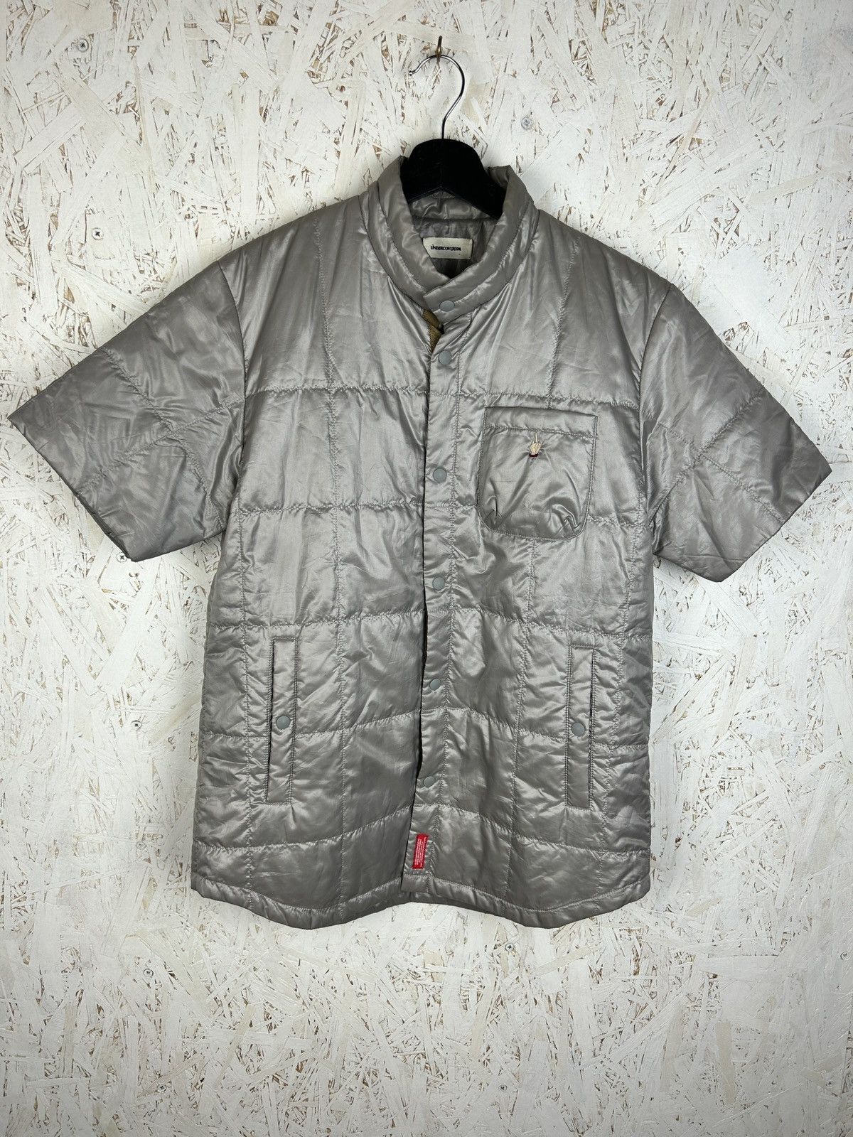 Undercover Undercoverism 13SS “Fuck” Embroidery Quilted Button Up Size US M / EU 48-50 / 2 - 1 Thumbnail