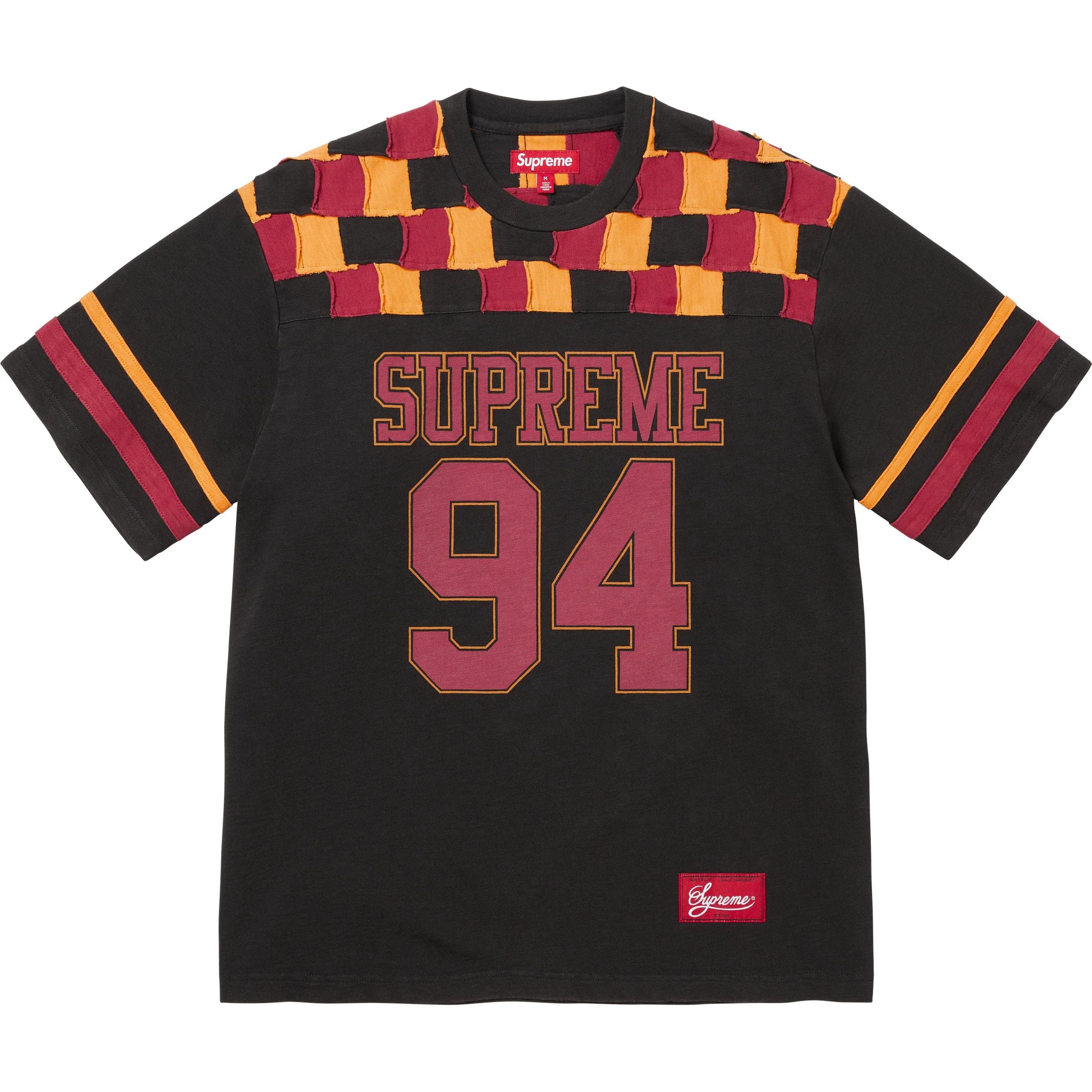 Supreme Supreme Patchwork Yoke Football Top Size US S / EU 44-46 / 1 - 1 Thumbnail