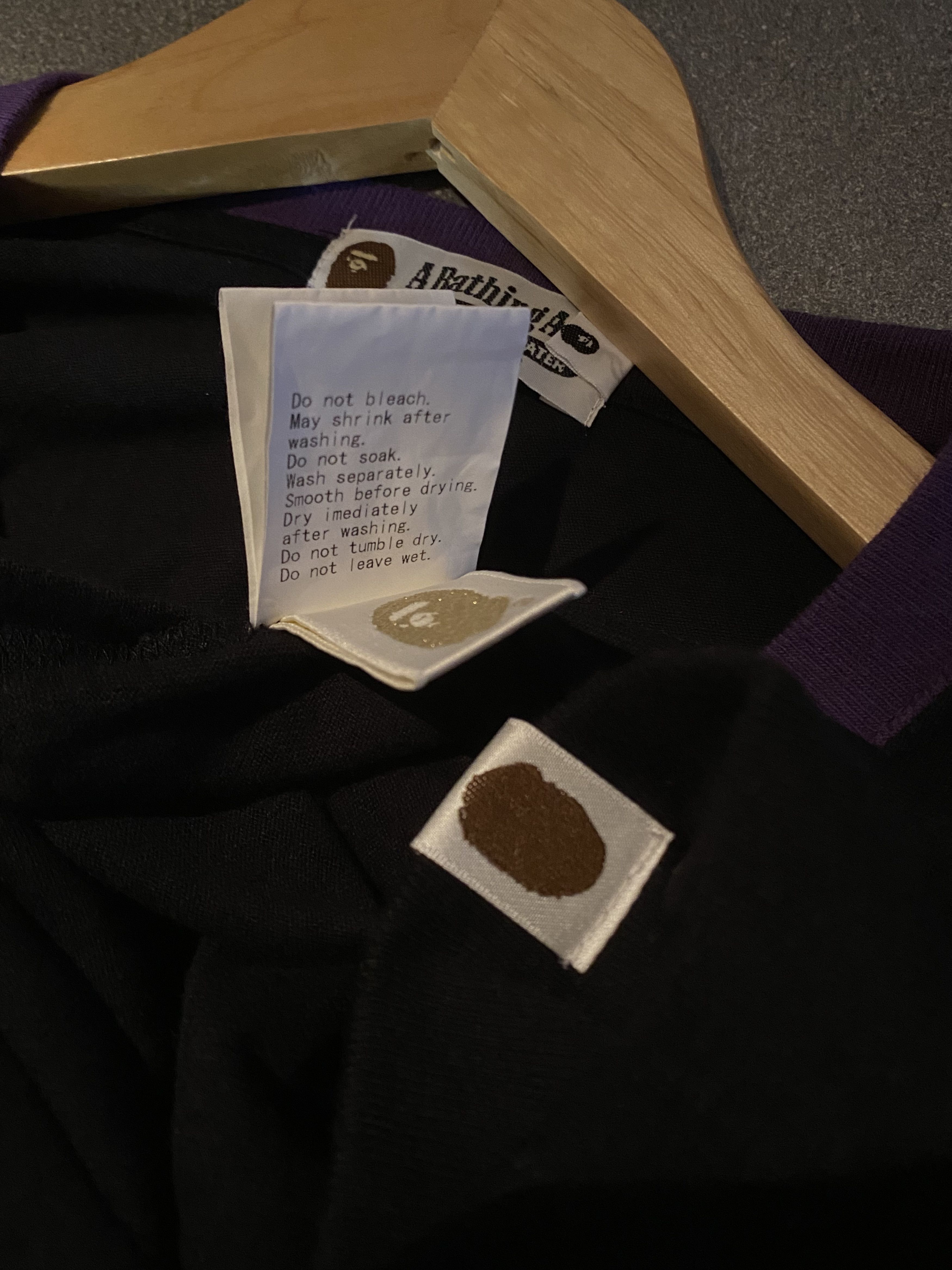Bape 10s Bape Polo Ralph Lauren Parody Long Sleeve T Shirt Size US S / EU 44-46 / 1 - 8 Thumbnail