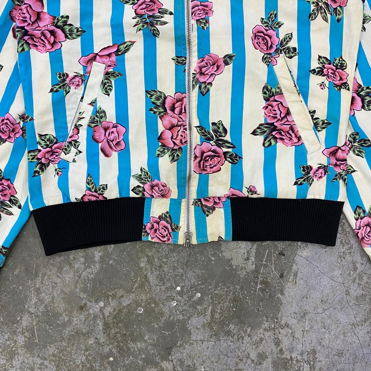 Joyrich Joyrich LA Tokyo Stripe Floral Hoodie Jacket Size US L / EU 52-54 / 3 - 6 Thumbnail