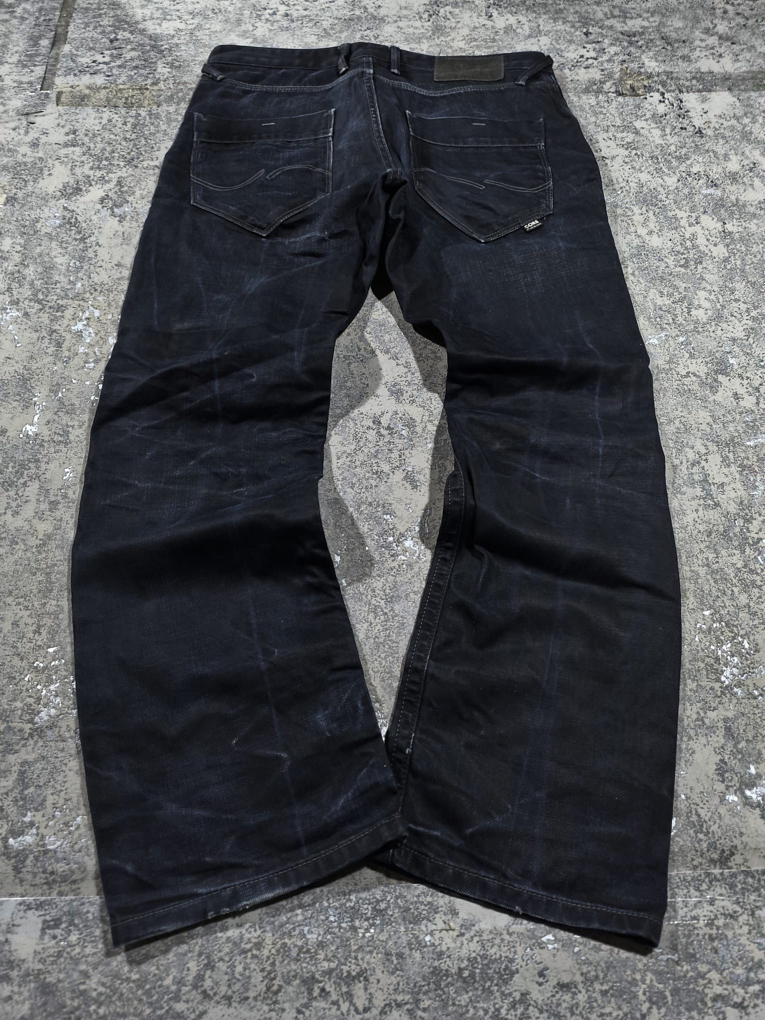 Hysteric Glamour vtg jack hedi slimane type biker denim shadowfaded Size US 33 - 5 Thumbnail