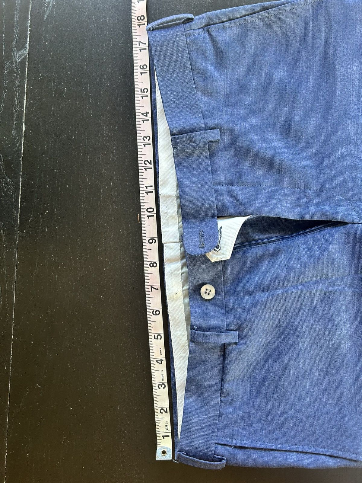 Suitsupply × Vitale Barberis Canonico Suitsupply men’s full blue suit- jacket and trousers Size 36S - 10 Thumbnail