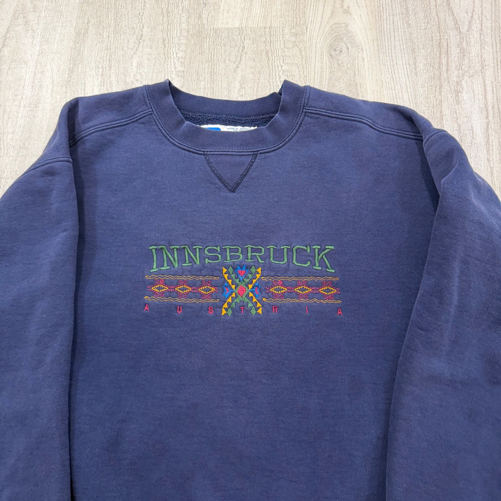 Russell Athletic Vintage Russell Athletic Innsbruck Austria Sweatshirt Medium Size US M / EU 48-50 / 2 - 2 Thumbnail