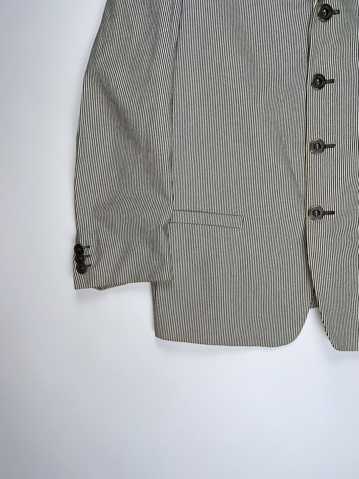 Versus Versace Versus Gianni Versace vintage blazer jacket black white man Size US L / EU 52-54 / 3 - 4 Thumbnail