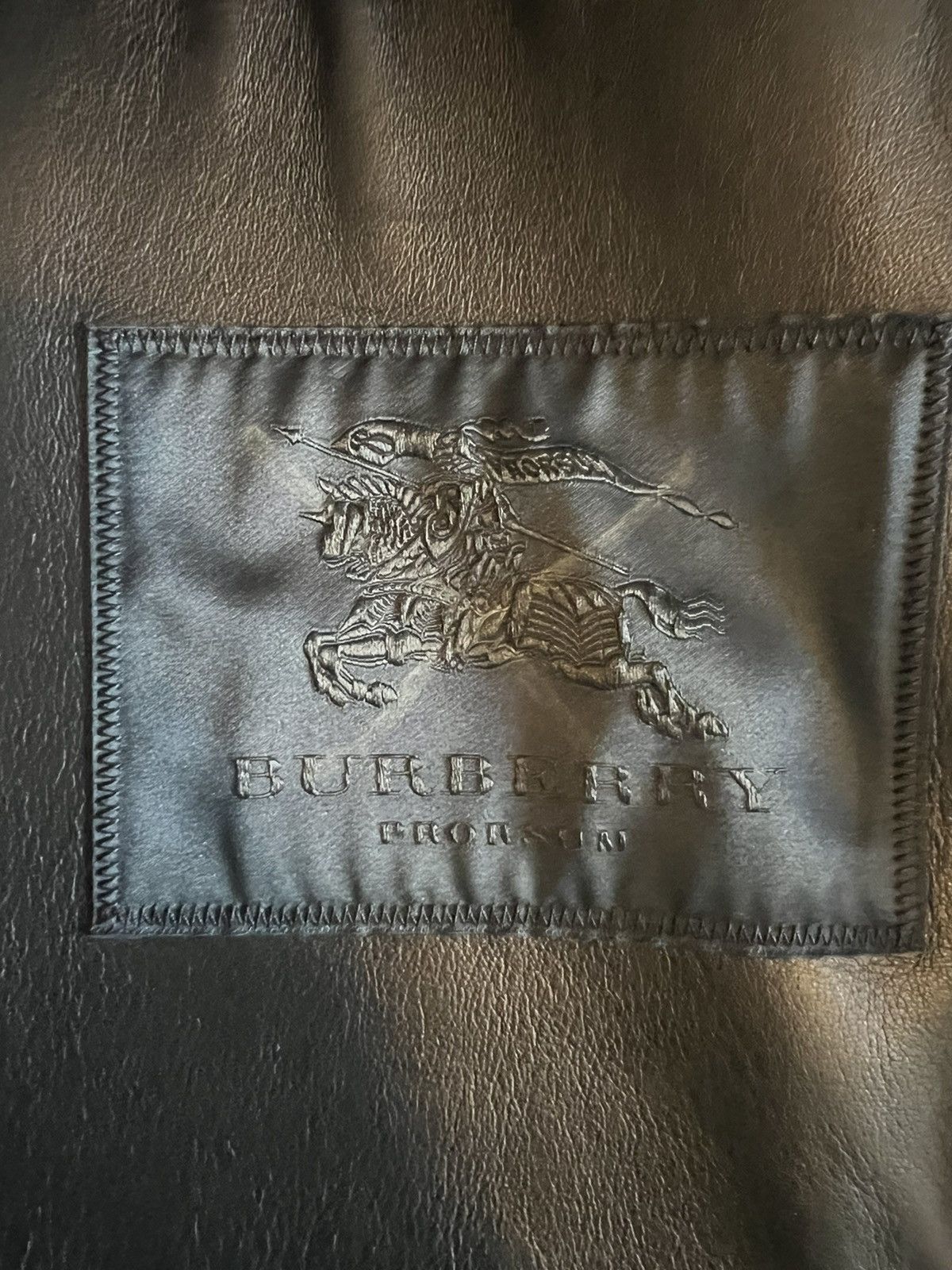 Burberry Burberry Calfskin Leather Jacket Size US S / EU 44-46 / 1 - 5 Thumbnail