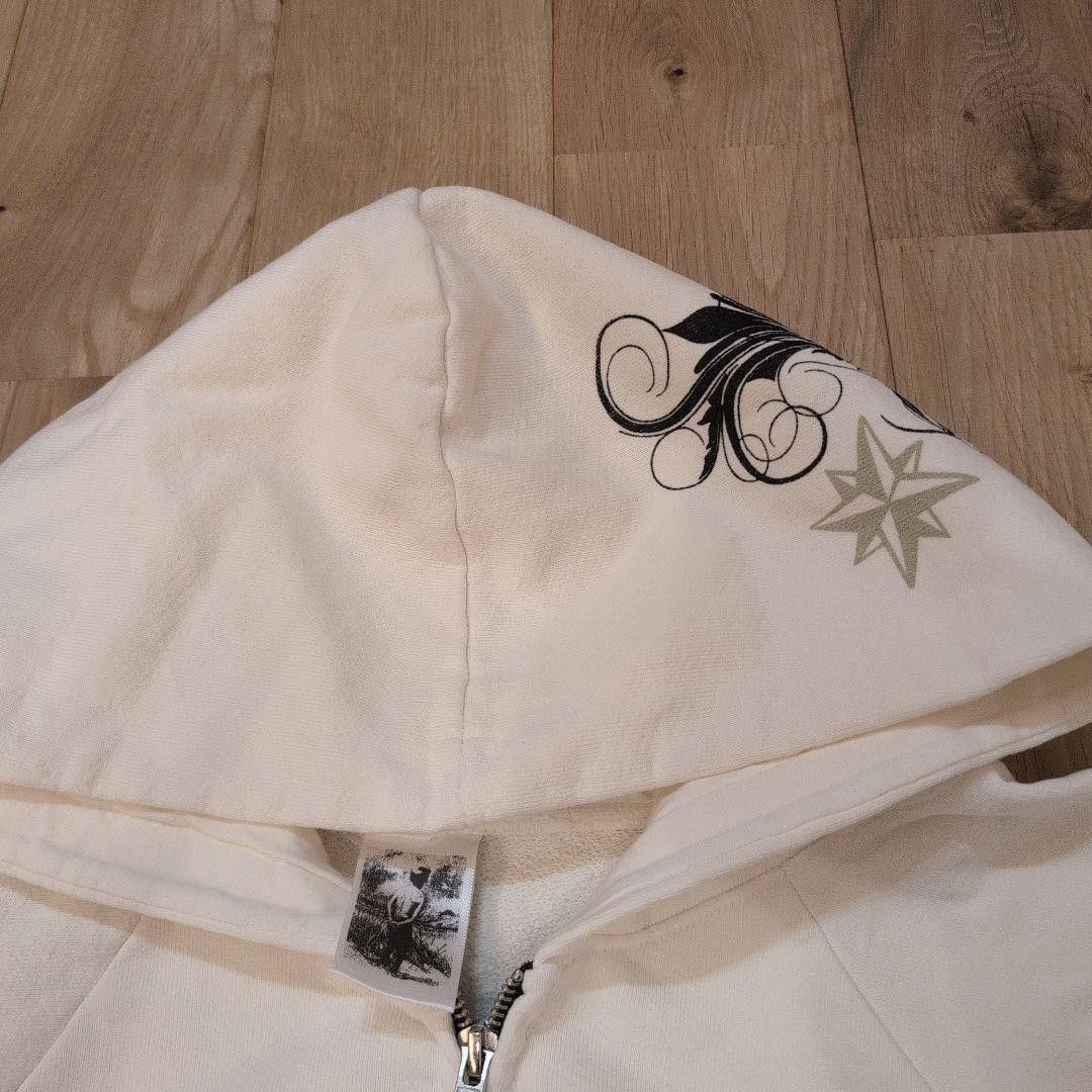 basketcase gallery Basketcase Gallery LEXI v2 Zip Hoodie Bone L Archive Size US L / EU 52-54 / 3 - 8 Thumbnail