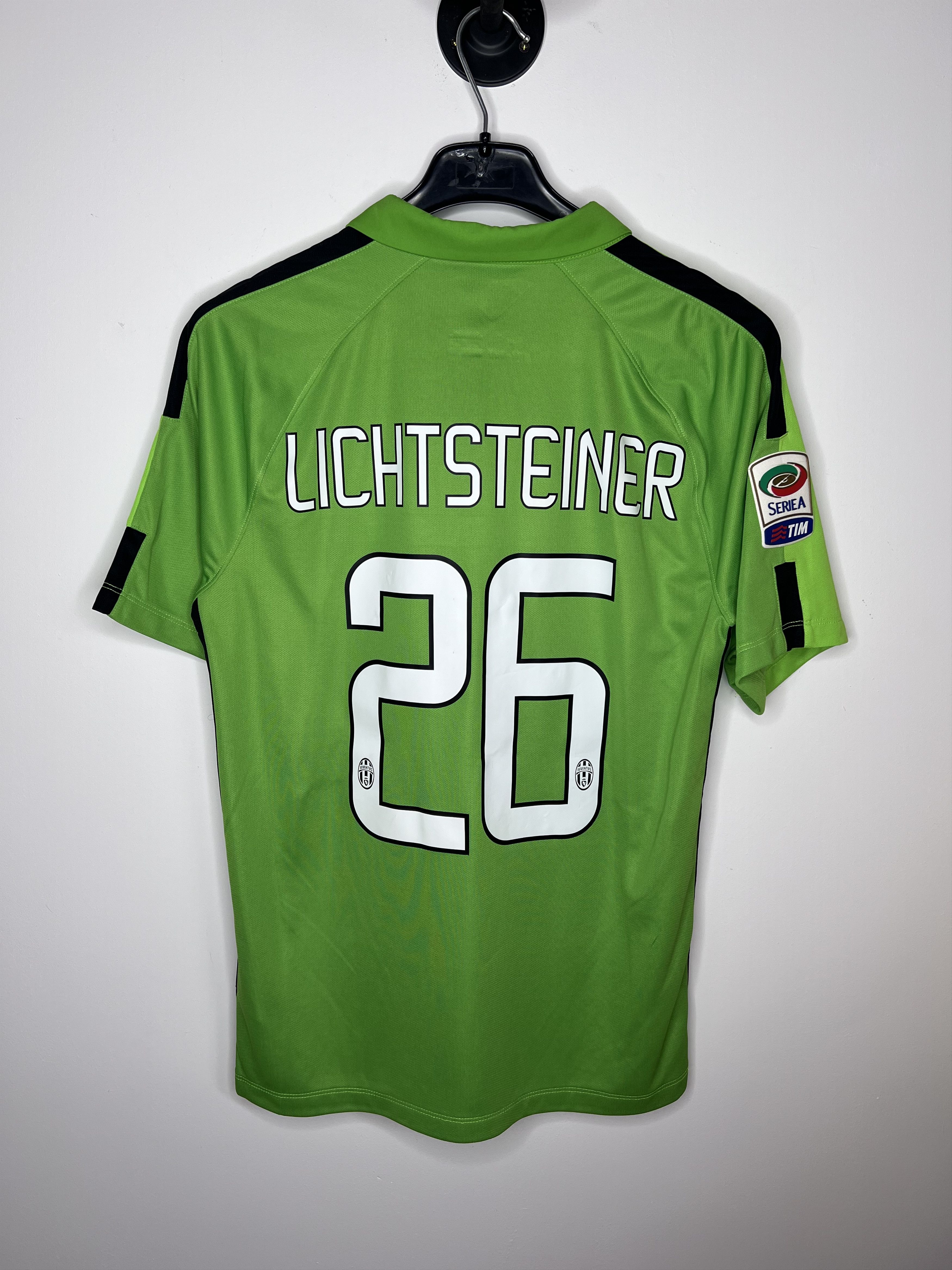 Nike LICHTSTEINER #26 JUVENTUS 2014 THIRD FOOTBALL SHIRT SOCCER Size US M / EU 48-50 / 2 - 1 Thumbnail