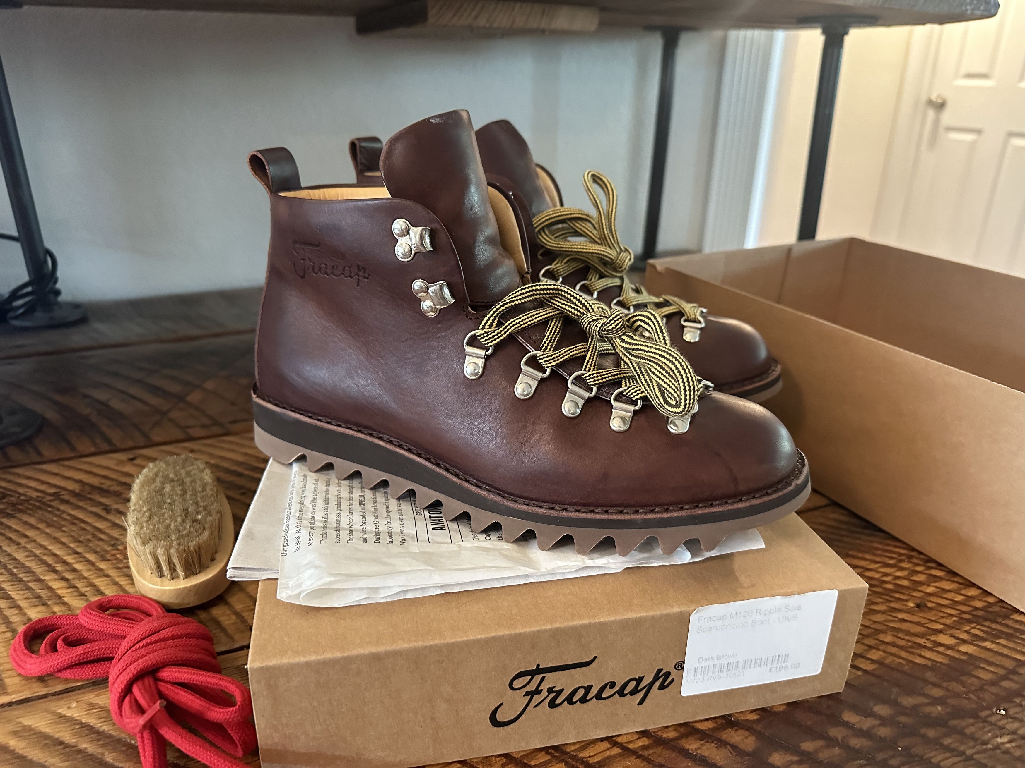 Fracap Fracap M127 Scarponcino Roccia Sole Black UK10 44 Grailed
