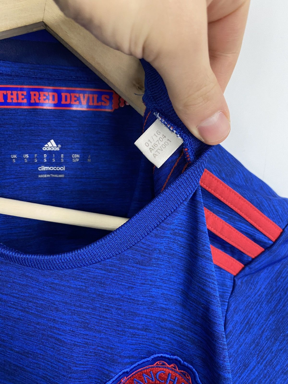 Adidas Y2K Adidas Manchester United Soccer Jersey Rare Retro Hype Size US S / EU 44-46 / 1 - 8 Thumbnail