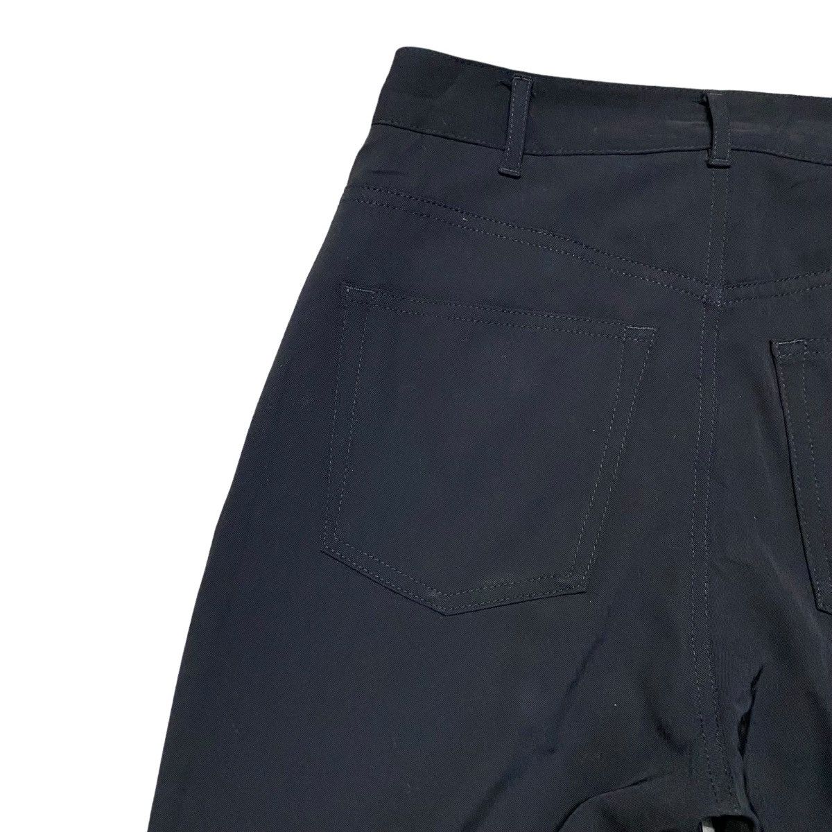 Balenciaga FW21 Balenciaga Black Wool Flare Pants Size 27" / US 4 / IT 40 - 11 Thumbnail