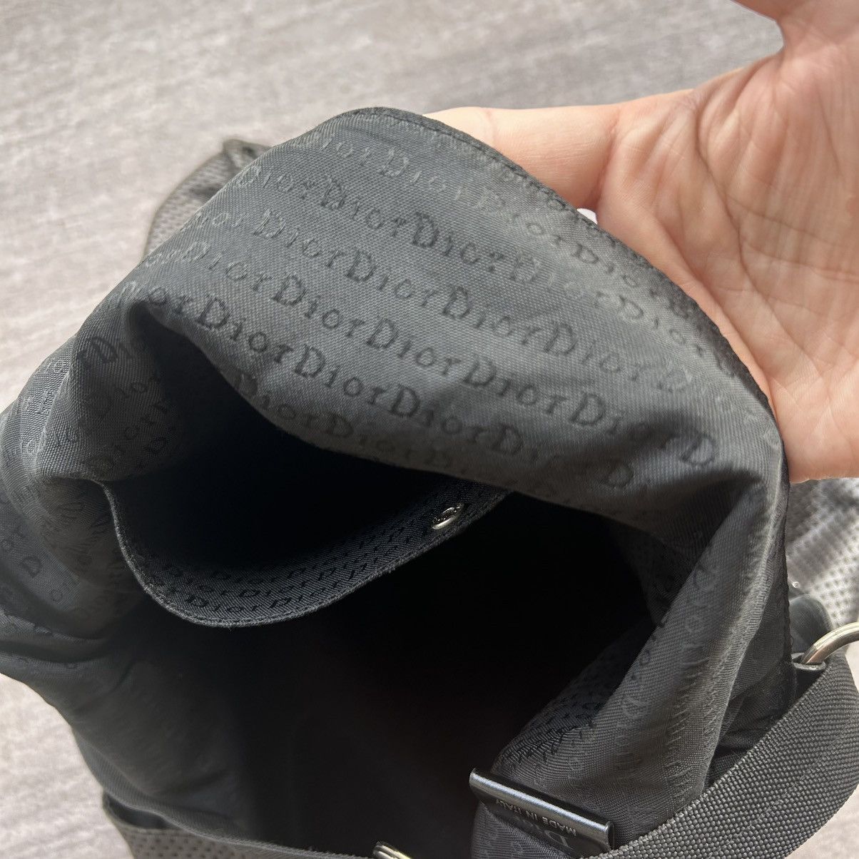 Dior 00s Dior homme leather tote bag Size ONE SIZE - 5 Thumbnail