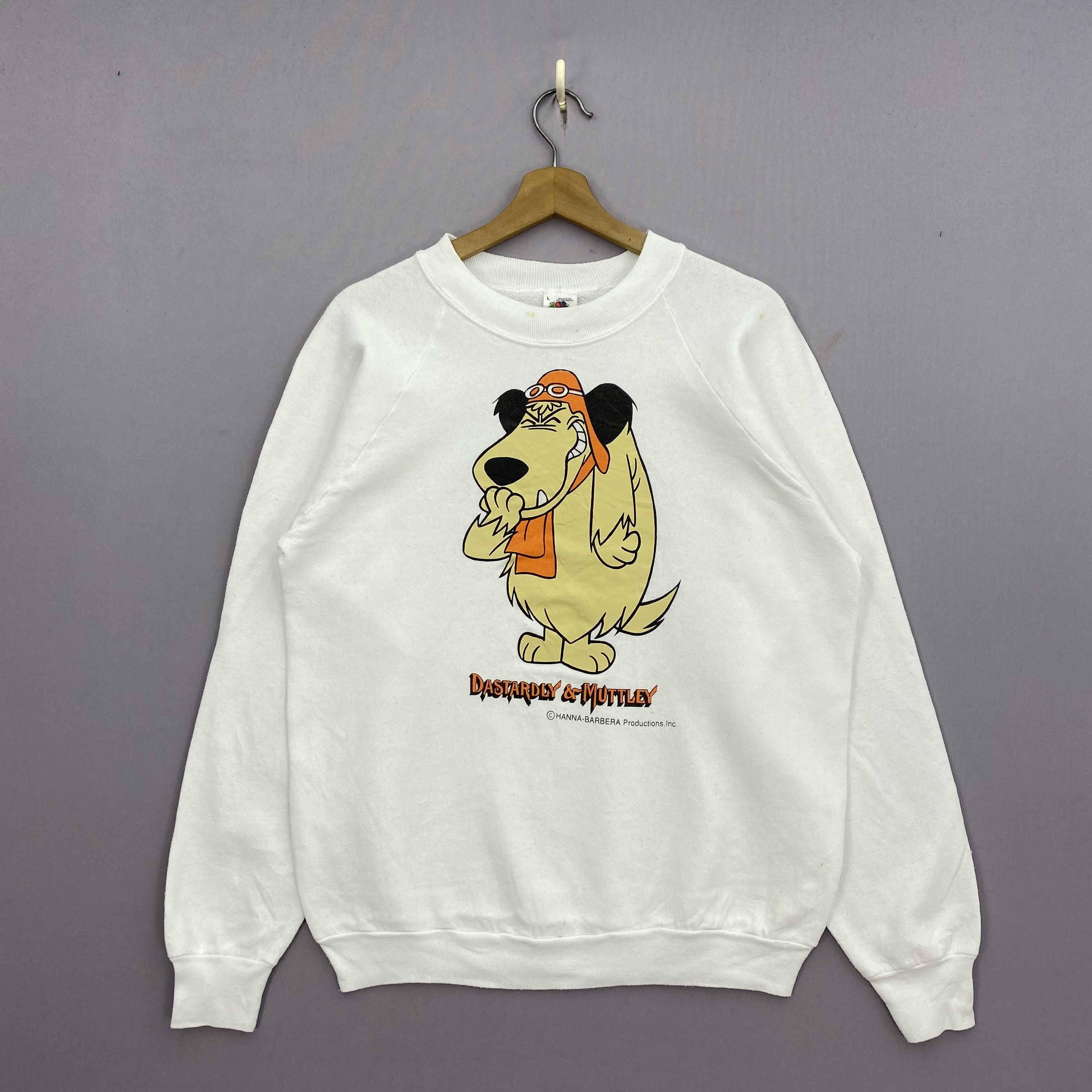 Cartoon Network Vintage 90s Dastardly & Muttley Sweater Cartoon Sweatshirt Size US M / EU 48-50 / 2 - 1 Thumbnail