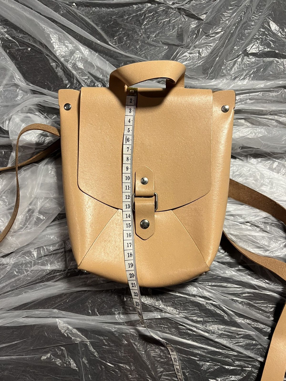 Designer FACHA Leather Backpack Size ONE SIZE - 3 Thumbnail