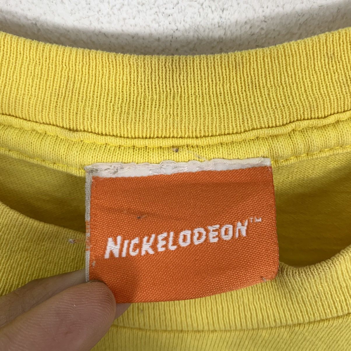 Vintage Vintage SPONGEBOB SQUAREPANT Nickelodeon Short Sleeve Tshirt Size US S / EU 44-46 / 1 - 5 Thumbnail