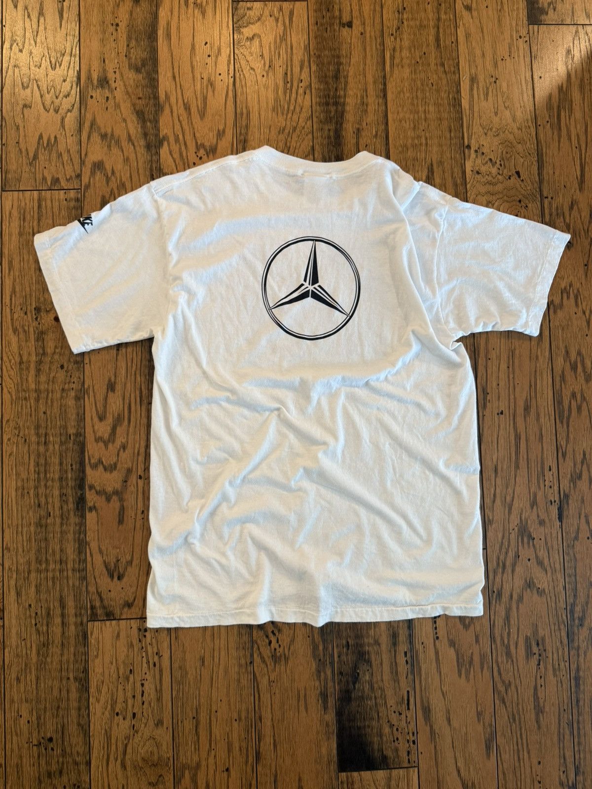 Nike Vintage 1993 Nike x Mercedes shirt Size US L / EU 52-54 / 3 - 5 Thumbnail