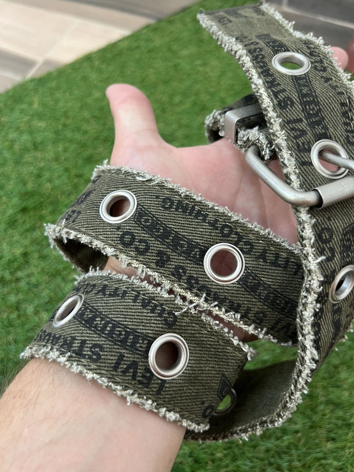 Levi's × Vintage Vintage Y2K LEVIS Casual Monogram Belt Streetwear USA Style Size ONE SIZE - 3 Thumbnail