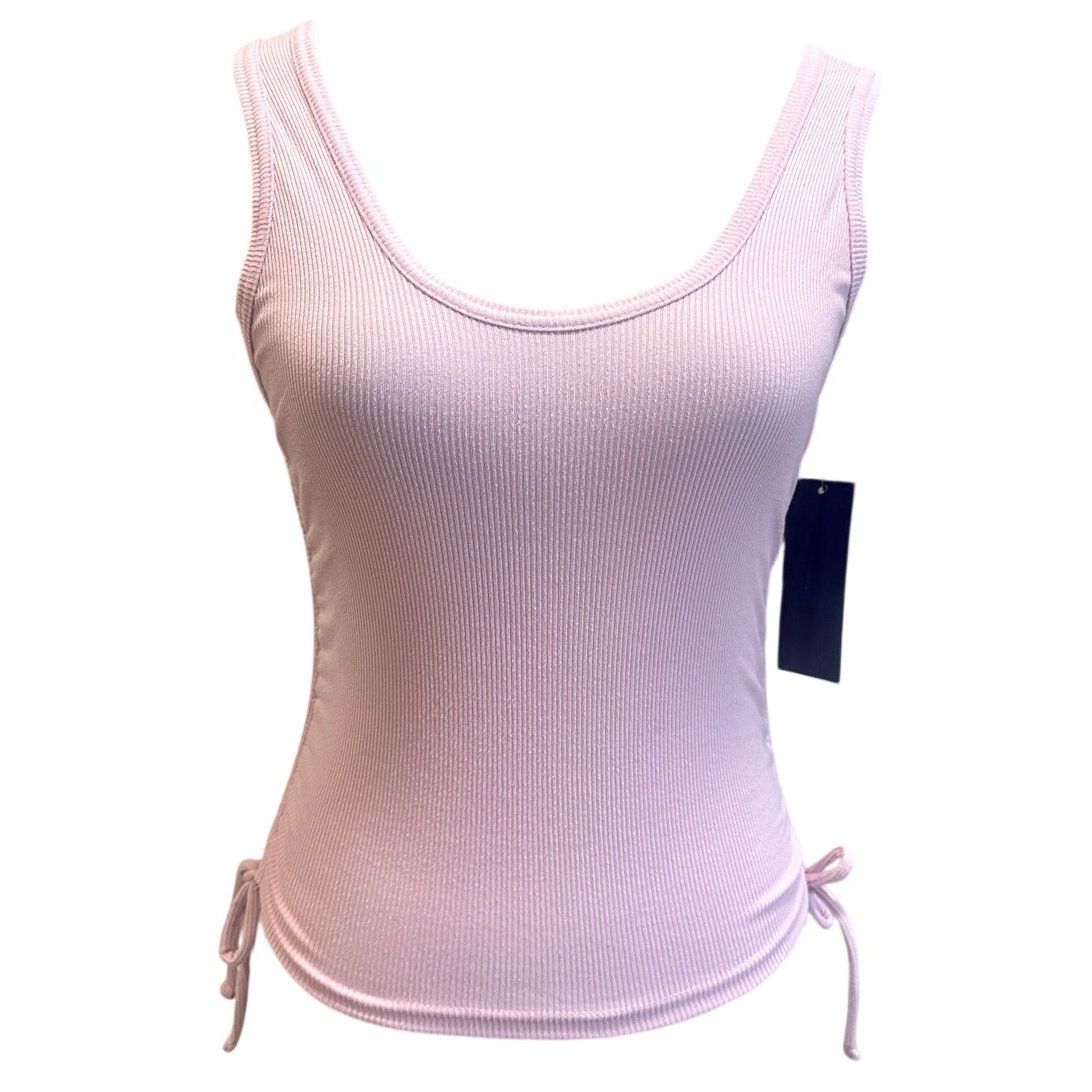 Other Freshman NWT Size Small Ribbed Tank Top Tie Up Sides Trendy Size S / US 4 / IT 40 - 1 Thumbnail